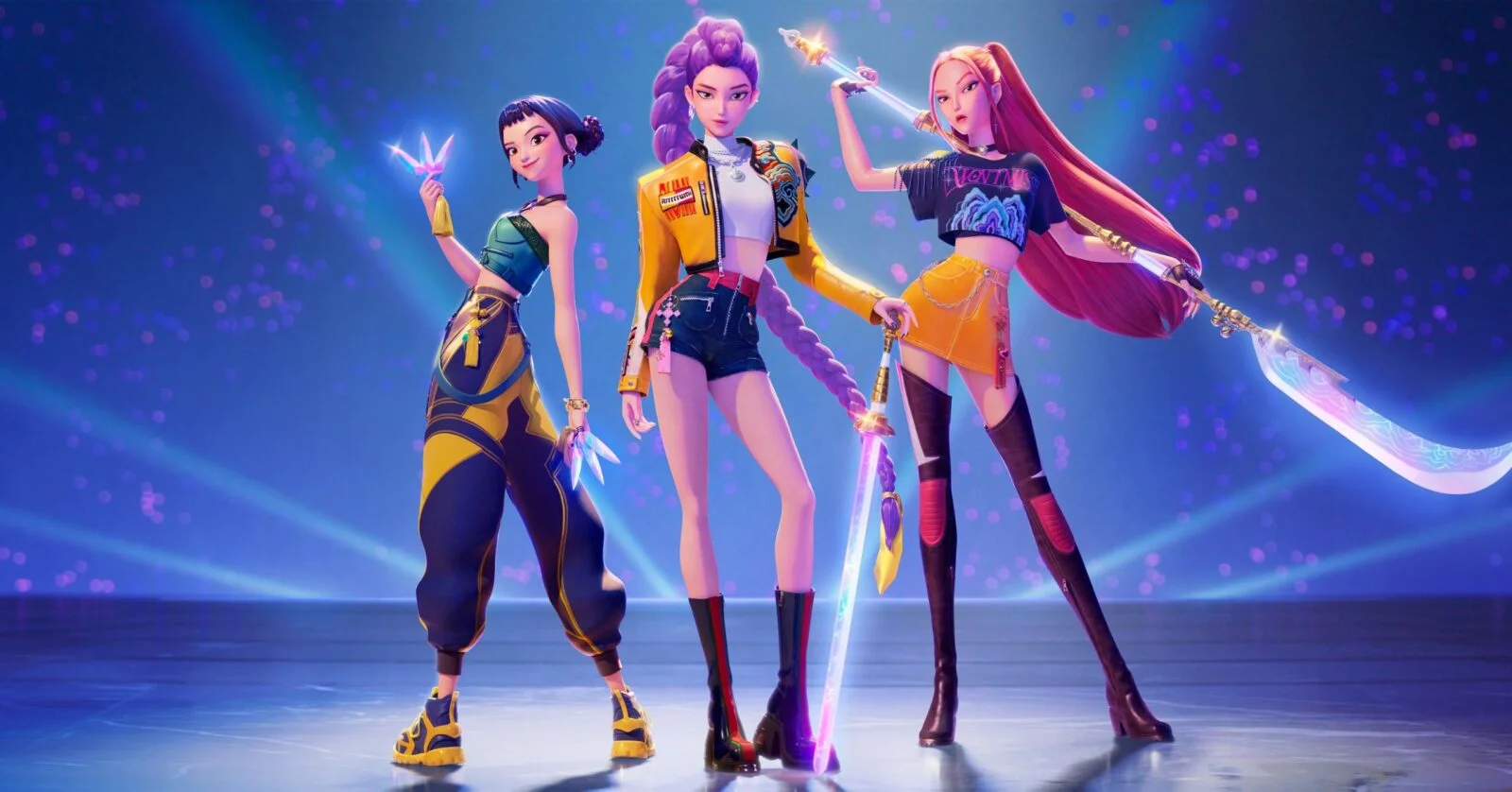 Кейпоп-охотницы на демонов