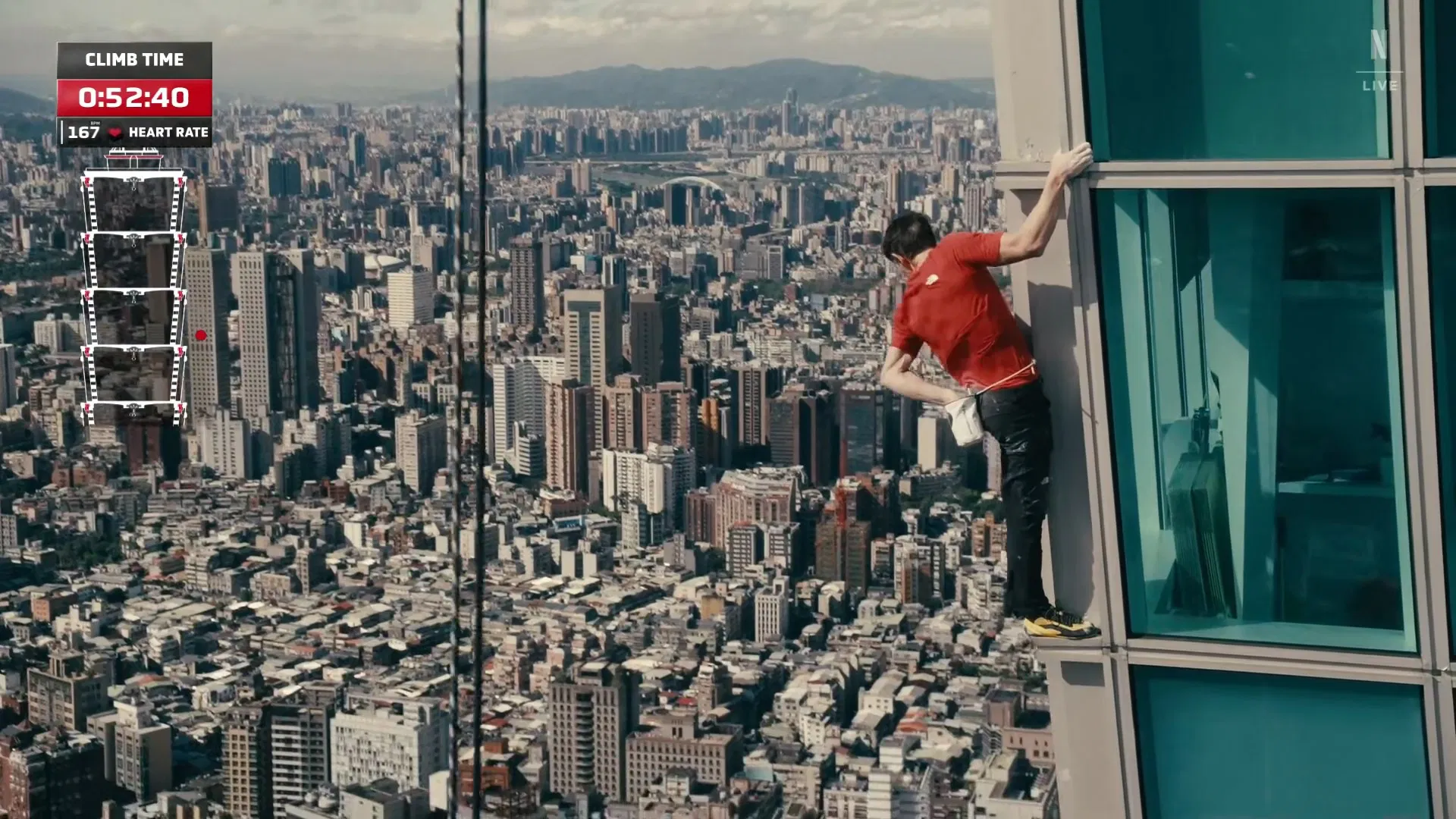 Покорить небоскреб в прямом эфире